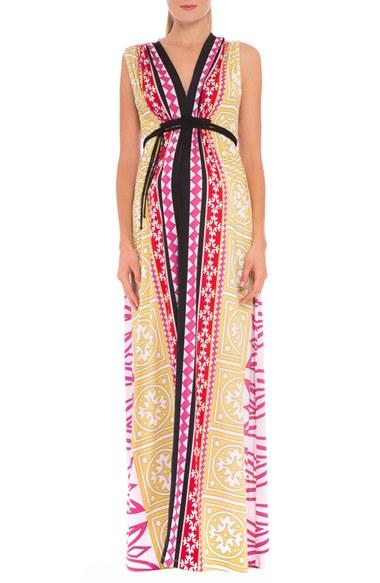 Women's Olian 'samantha' Maternity Maxi Dress
