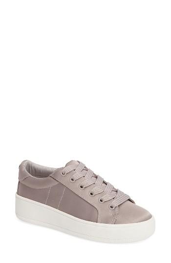 Women's Steve Madden Bertie-s Platform Sneaker .5 M - Grey
