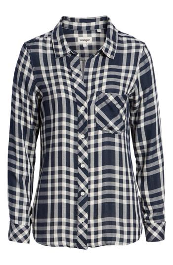 Women's Wrangler Fluid Check Print Shirt