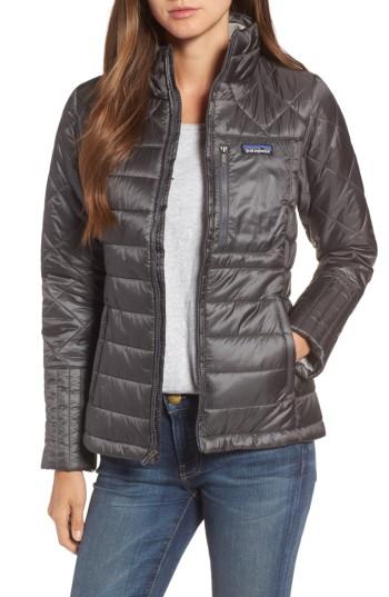 Women's Patagonia Radalie Water Repellent Thermogreen-insulated Jacket - Grey