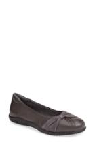 Women's Softwalk 'haverhill' Flat .5 M - Grey