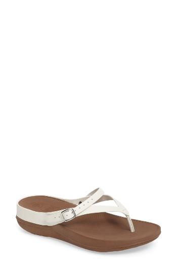 Women's Fitflop(tm) Flip Sandal M - White