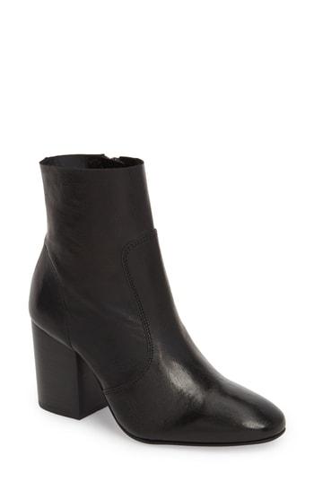 Women's Black Suede Studio Bonnie Bootie M - Black