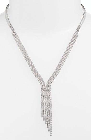 Women's Nina 'waterfall' Swarovski Crystal Necklace