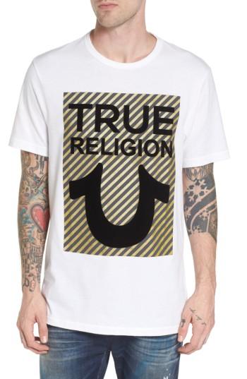 Men's True Religion Brand Jeans True U T-shirt - White