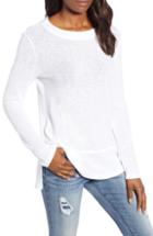 Women's Caslon Tiered Hem Top - White