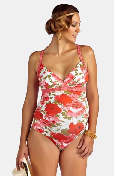 Women's Pez D'or 'montego Bay' One-piece Maternity Swimsuit