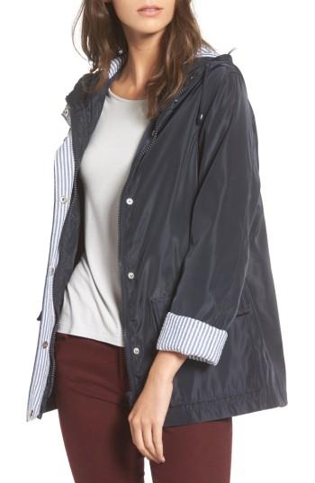Women's Thread & Supply Beecher Hooded Raincoat - Blue