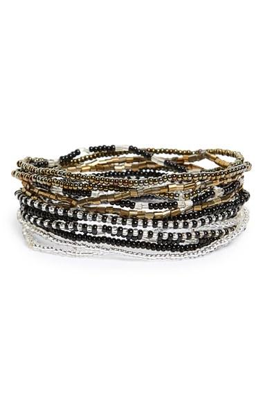 Women's Me To We 'hakuna Matata' Beaded Stretch Bracelets