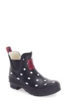 Women's Joules 'wellibob' Short Rain Boot M - Blue