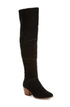Women's Sole Society Melbourne Over The Knee Boot M - Black