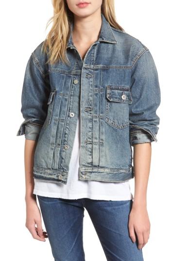 Women's Ag Cassie Denim Jacket - Blue
