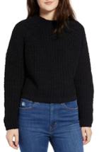 Women's Cotton Emporium Chenille Sweater - Black