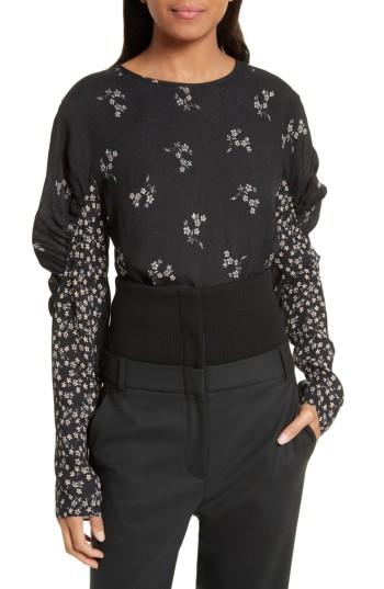 Women's Tibi Florence Lili Floral Top