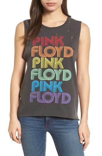 Women's Lucky Brand Pink Floyd Tank - Black
