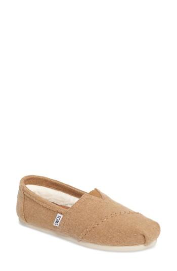 Women's Toms 'classic Knit' Slip-on .5 M - Brown