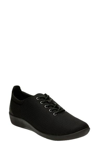 Women's Clarks 'sillian - Tino' Sneaker M - Grey