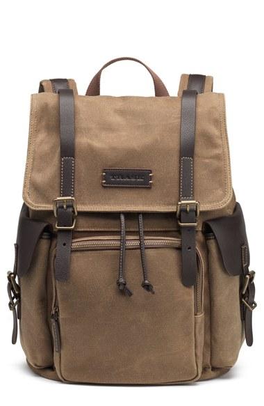 Men's Trask 'bridger' Waxed Canvas Backpack -