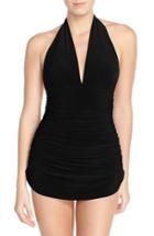 Women's Magicsuit 'yvonne' Halter One-piece Swimsuit - Black