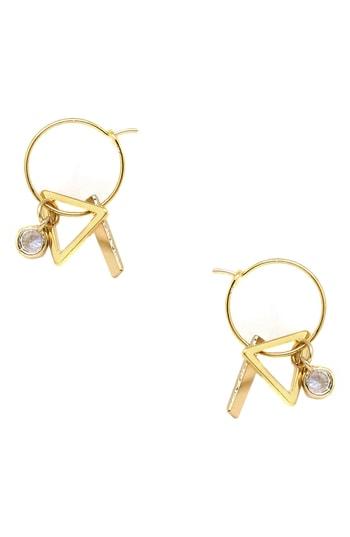 Women's Ettika Tiny Charm Hoop Earrings
