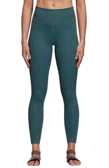 Women's Adidas Believe This Wanderlust High Waist Leggings - Green