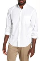 Men's J.crew Slim Fit Stretch Secret Wash Poplin Sport Shirt - White