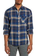 Men's Rag & Bone Fit 3 Plaid Beach Shirt - Blue