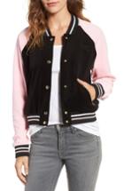 Women's Juicy Couture Colorblock Velour Track Jacket