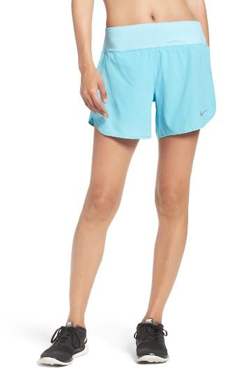 Women's Nike Flex Running Shorts - Blue