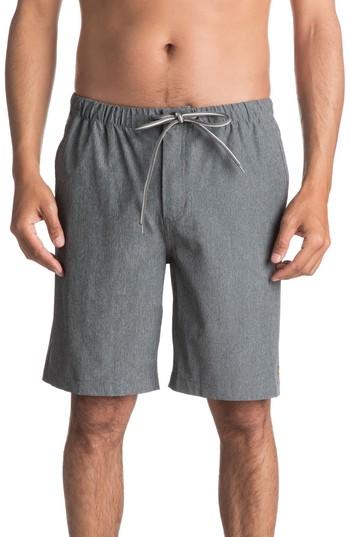 Men's Quiksilver Waterman Collection Suva Amphibian Shorts - Black