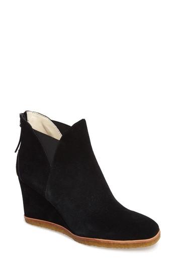 Women's Bettye By Bettye Muller Whiz Wedge Bootie M - Black