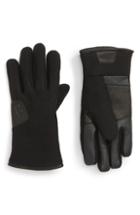 Men's Ugg Leather Palm Knit Gloves