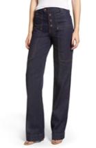 Women's 7 For All Mankind Alexa Utility Wide Leg Jeans - Blue