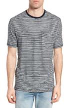 Men's True Grit Stripe Ringer T-shirt - Blue