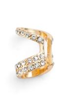 Women's Jules Smith 'cut Out' Pave Ear Cuff