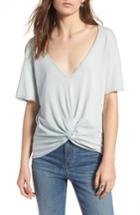 Women's Treasure & Bond Twist Detail Tee, Size - Blue/green
