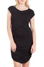 Women's Savi Mom Miami Crossover Maternity/nursing Sheath Dress