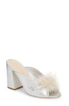 Women's Loeffler Randall Laurel Slide Sandal .5 - Metallic