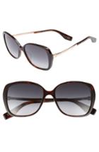 Women's Marc Jacobs 56mm Sunglasses - Dark Havana