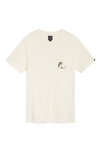 Men's Vans X Yusuke Hanai Outdoors Graphic Pocket T-shirt, Size - White