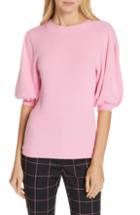 Women's Milly Poof Sleeve Sweater, Size - Pink