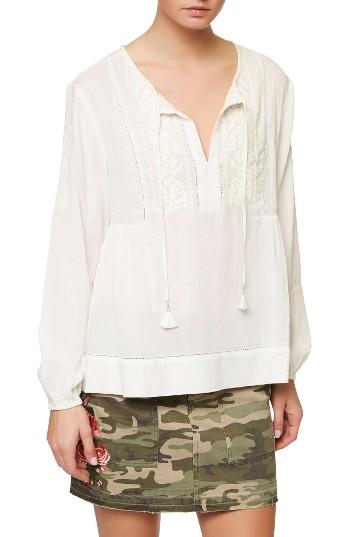 Women's Sanctuary Marina Embroidered Cotton Blouse