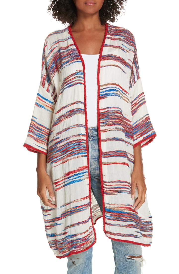 Women's Mes Demoiselles Nicaragua Kimono - Red