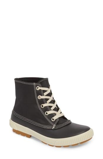 Women's Cougar Dart Waterproof Duck Boot M - Black