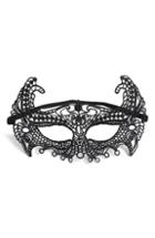 Tasha Ariana Crown Mask, Size - Black