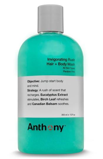 Anthony(tm) Invigorating Rush Hair & Body Wash