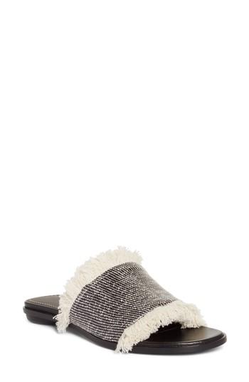 Women's Proenza Schouler Fringe Slide Sandal Us / 36eu - Black