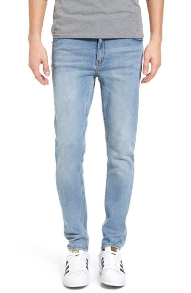 Men's Cheap Monday Tight Skinny Fit Jeans X 32 - Blue