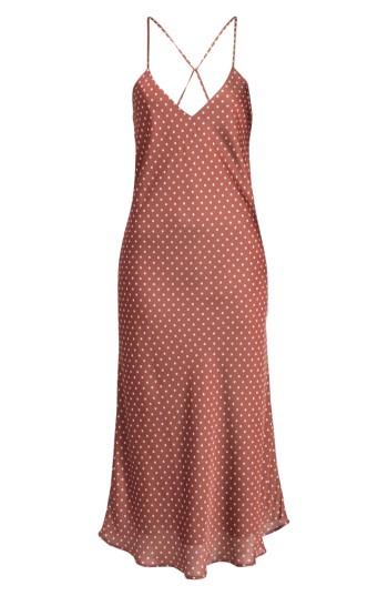 Women's Sincerely Jules Charmer Slipdress, Size - Brown
