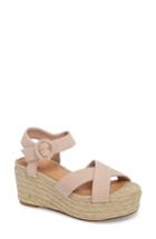 Women's Halogen Emery Platform Espadrille Sandal M - Pink